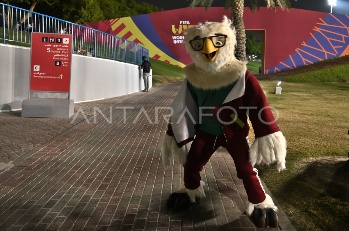 The mascot of the U-17 World Cup in Qatar