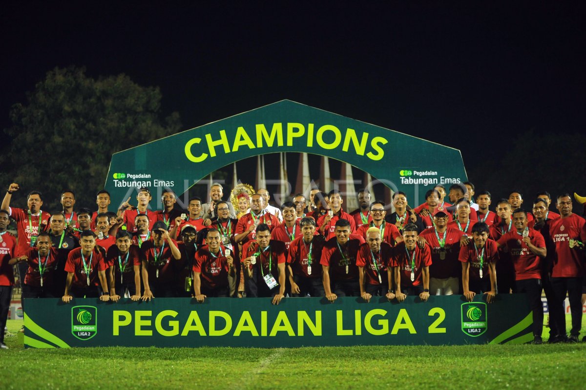 Semen Padang FC juara kedua Liga 2 | ANTARA Foto