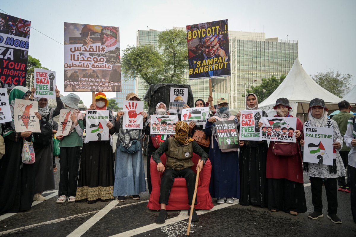 Action of Palestine in Jakarta | ANTARA Foto