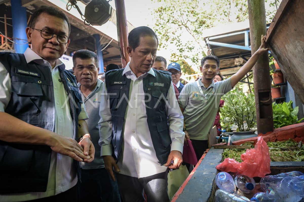 Mendag dan Menteri LH kunjungi Pasar Tomang Barat