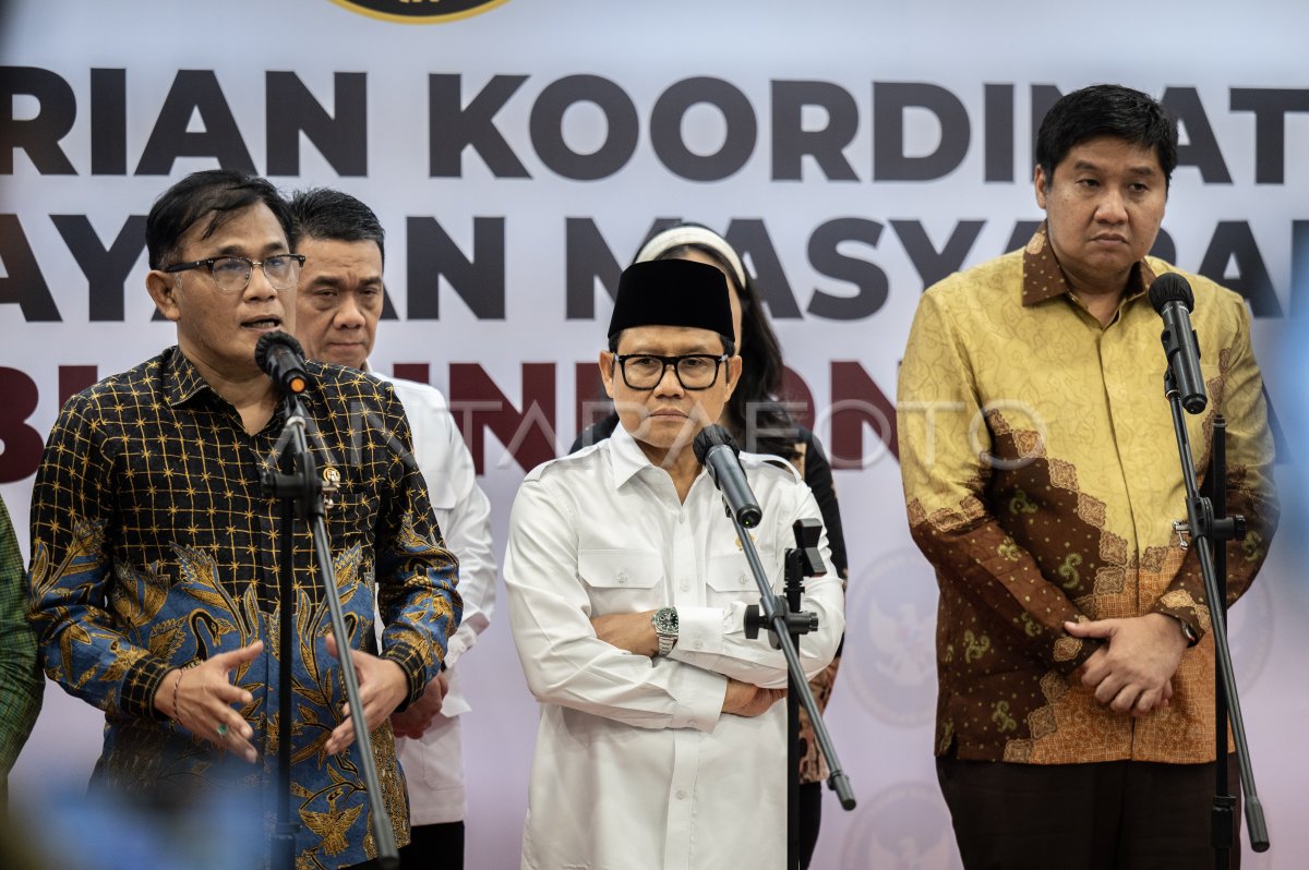 Rapat tingkat menteri Kemenko Pemmas