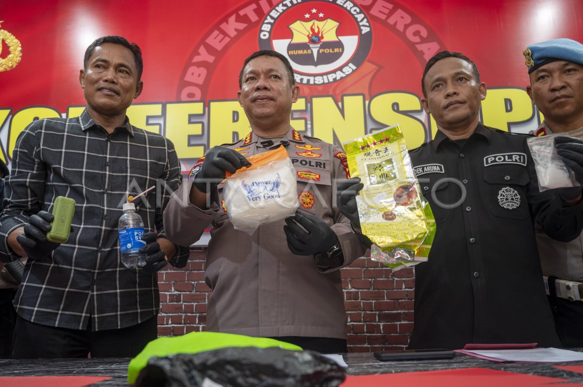 Disclosure of narcotic cases in Palu