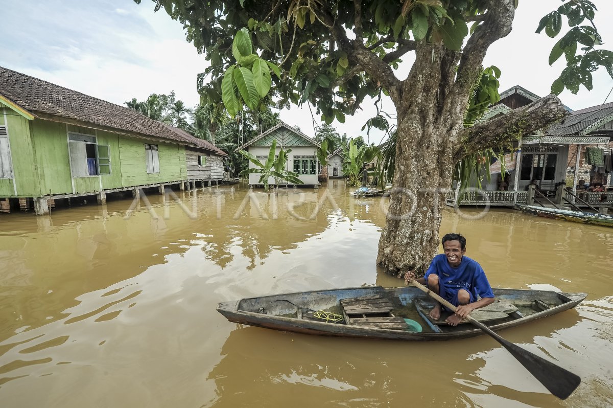 Seven villages insulated floods in Muaro Jambi
