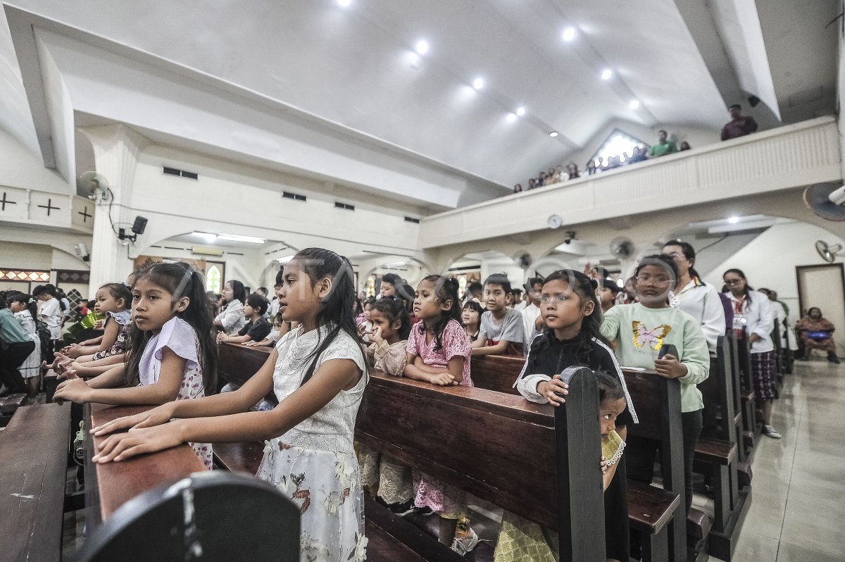 Perayaan Paskah anak di Jambi