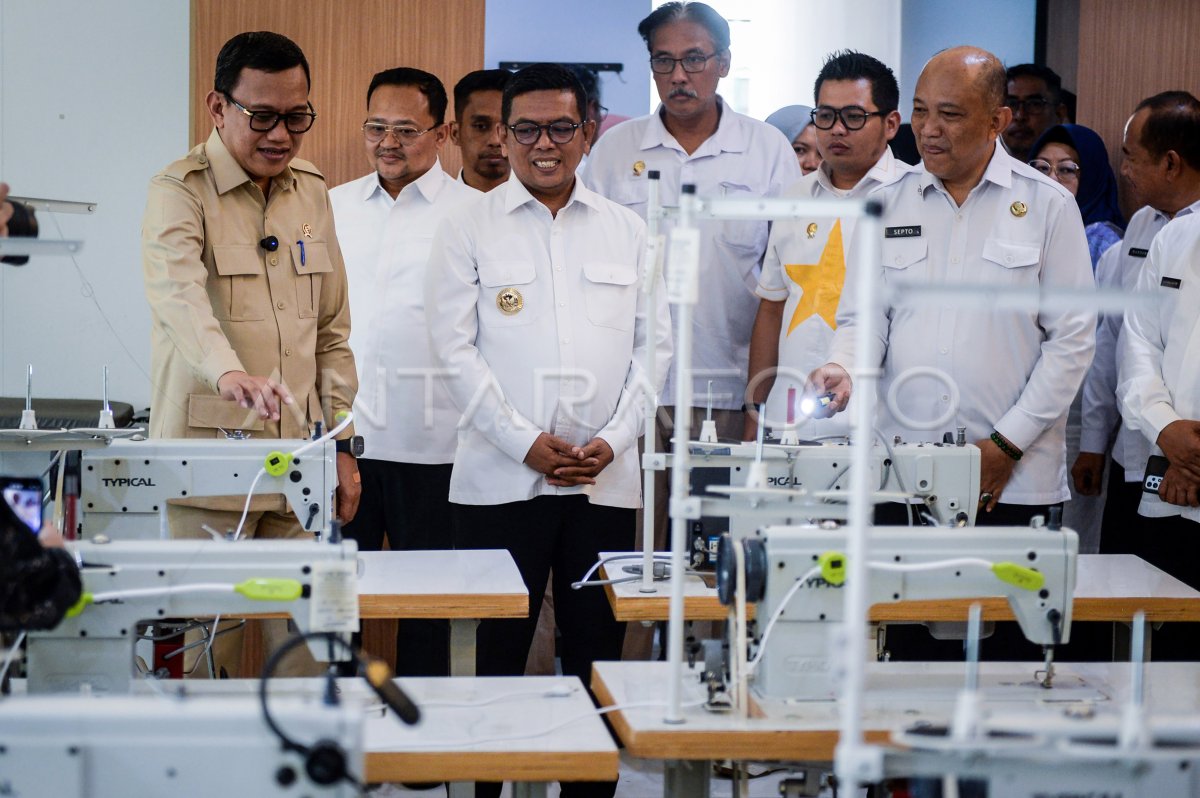 Menteri P2MI kunjungi UPTD Latihan Kerja Banten