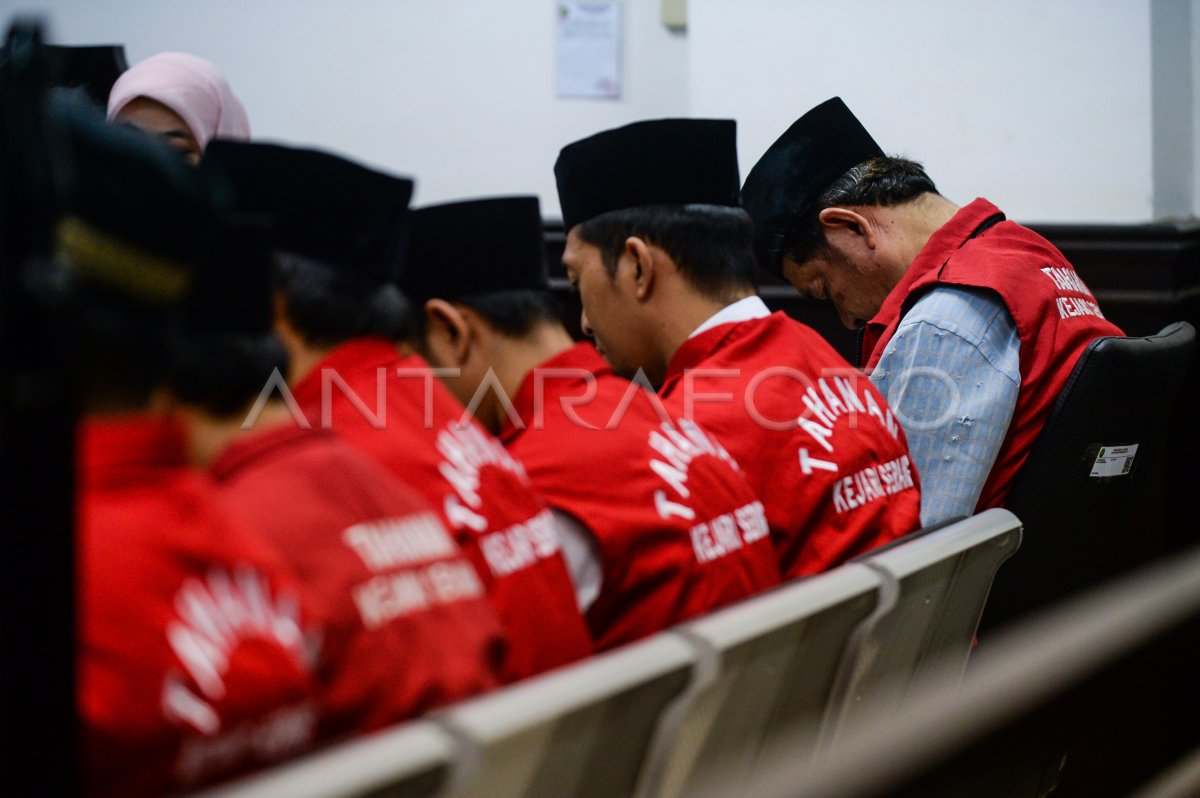 Sidang putusan kasus pabrik narkotika di Serang
