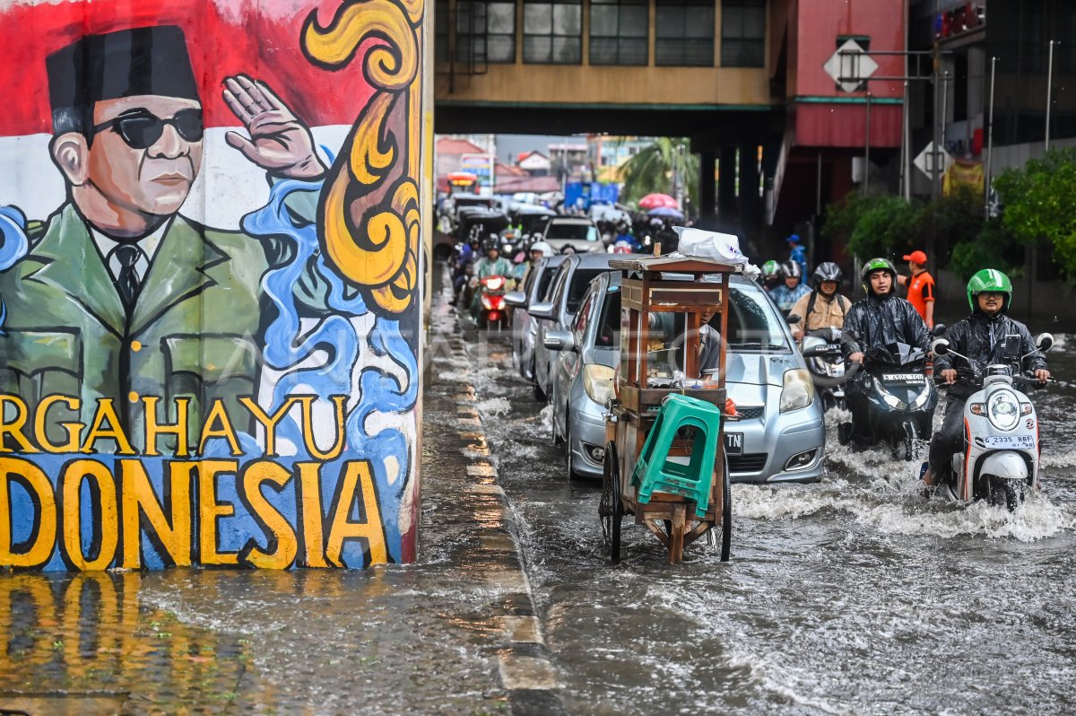 Dampak sistem drainase buruk di Jakarta