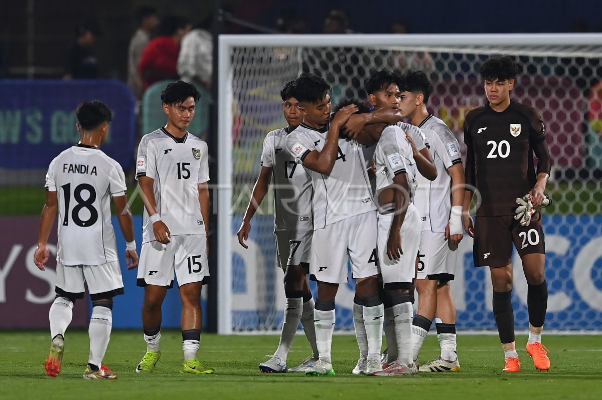 The Indonesia U-17 national team was defeated by Zambia