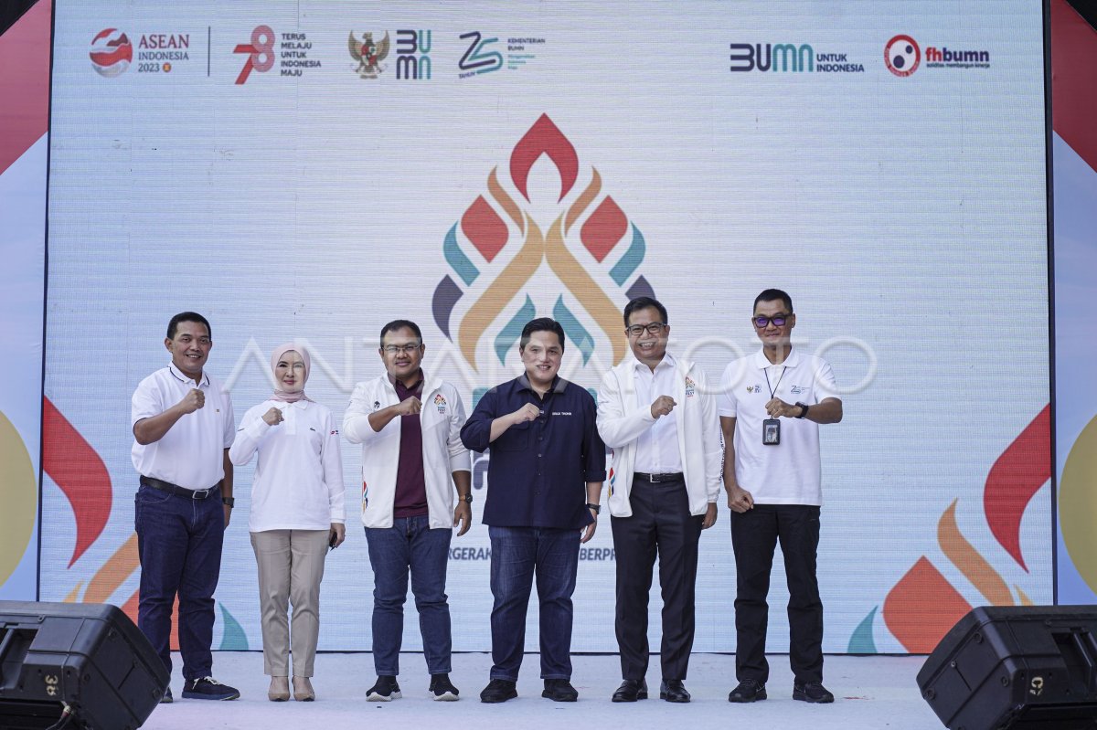 Pembukaan bumn fest 2023 antara foto