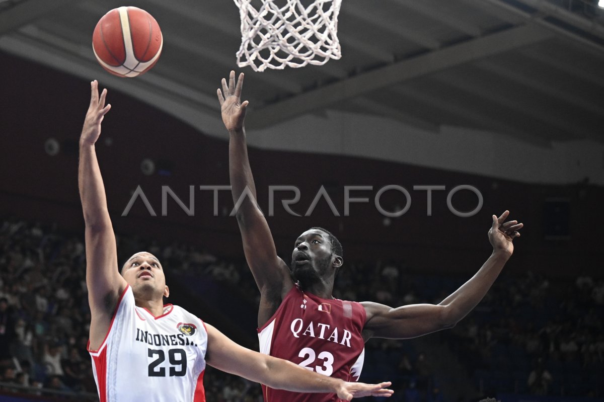 Indonesian basketball team loses Qatar