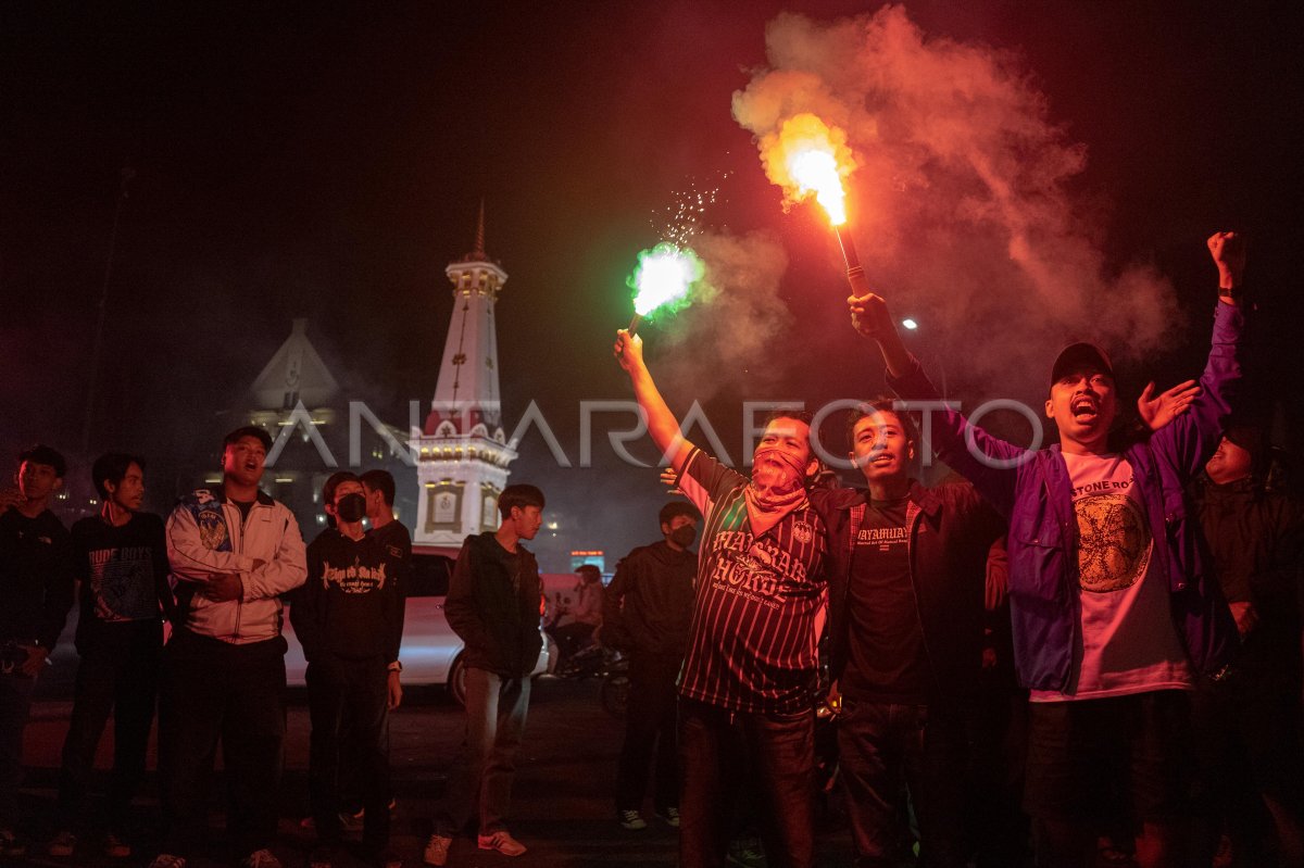 Aksi Damai Memperingati Satu Tahun Tragedi Kanjuruhan | ANTARA Foto