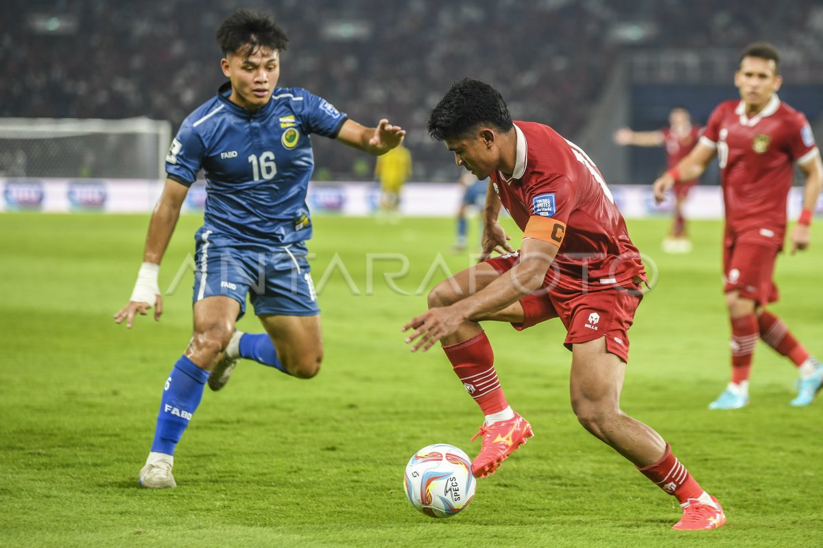 Kualifikasi Piala Dunia Indonesia Menang Atas Brunei Antara Foto