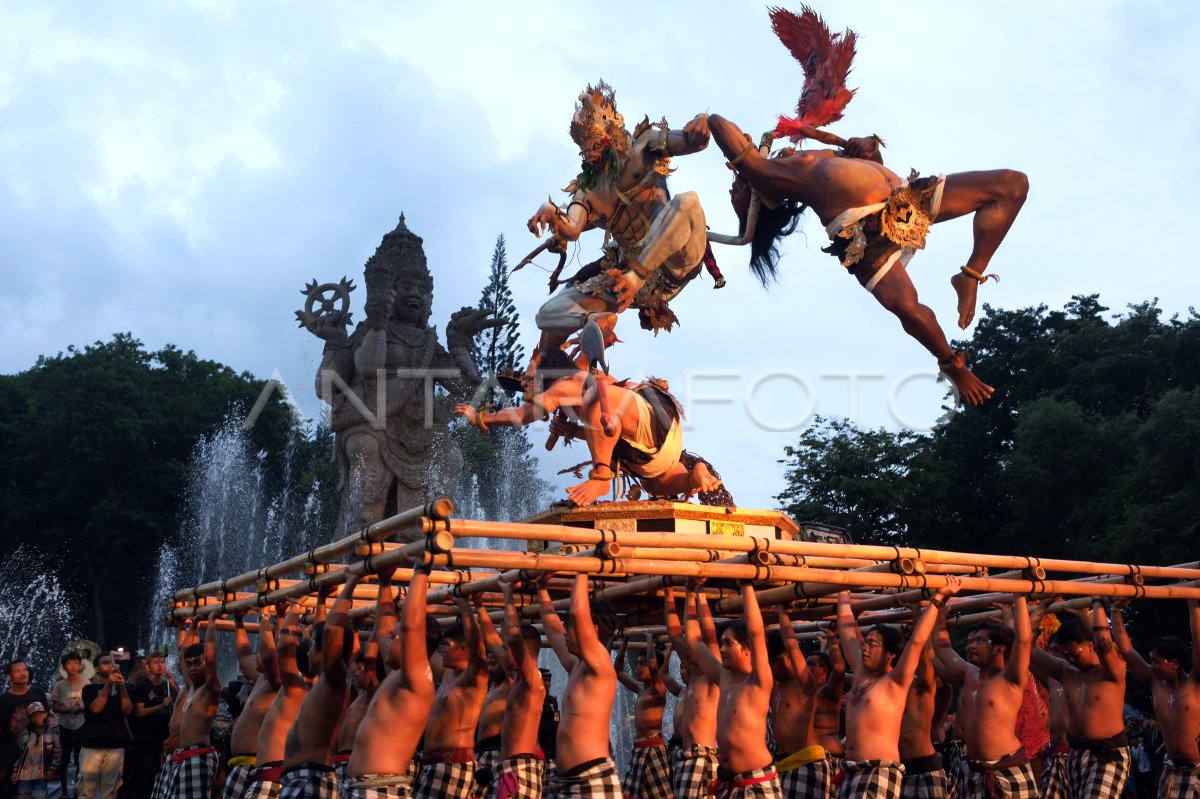 Pawai Ogoh Ogoh Kasanga Festival 2024 Antara Foto