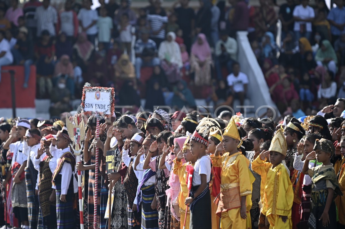 Pancasila Magic Day Ceremony at Ende