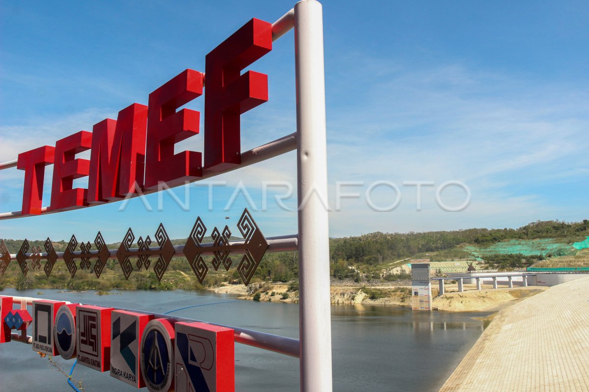 Peresmian Bendungan Temef di NTT