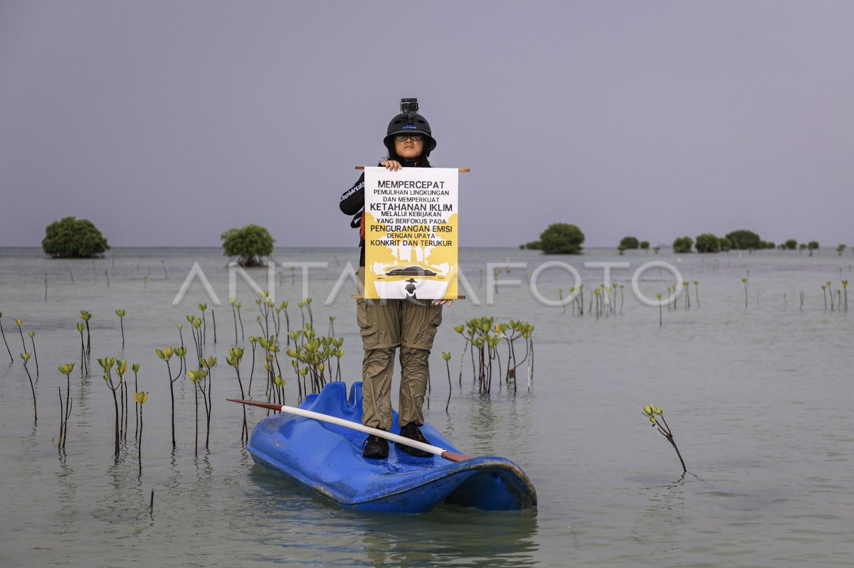 Aksi warga Pulau Pari untuk calon pemimpin Jakarta