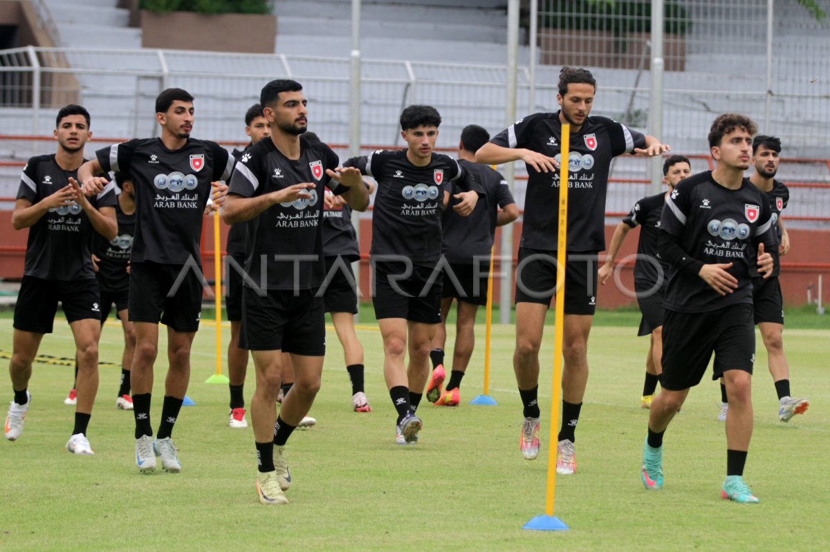 Latihan Timnas Yordania U-20