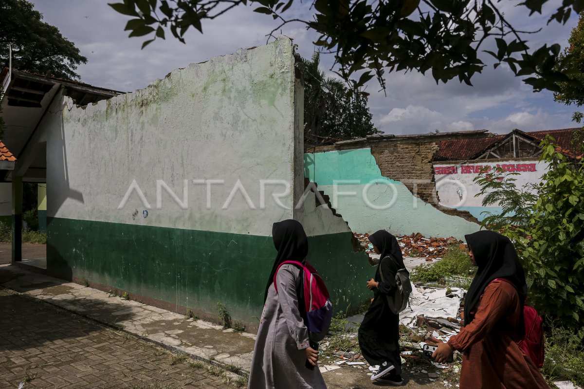 Bangunan sekolah rusak di Kabupaten Serang