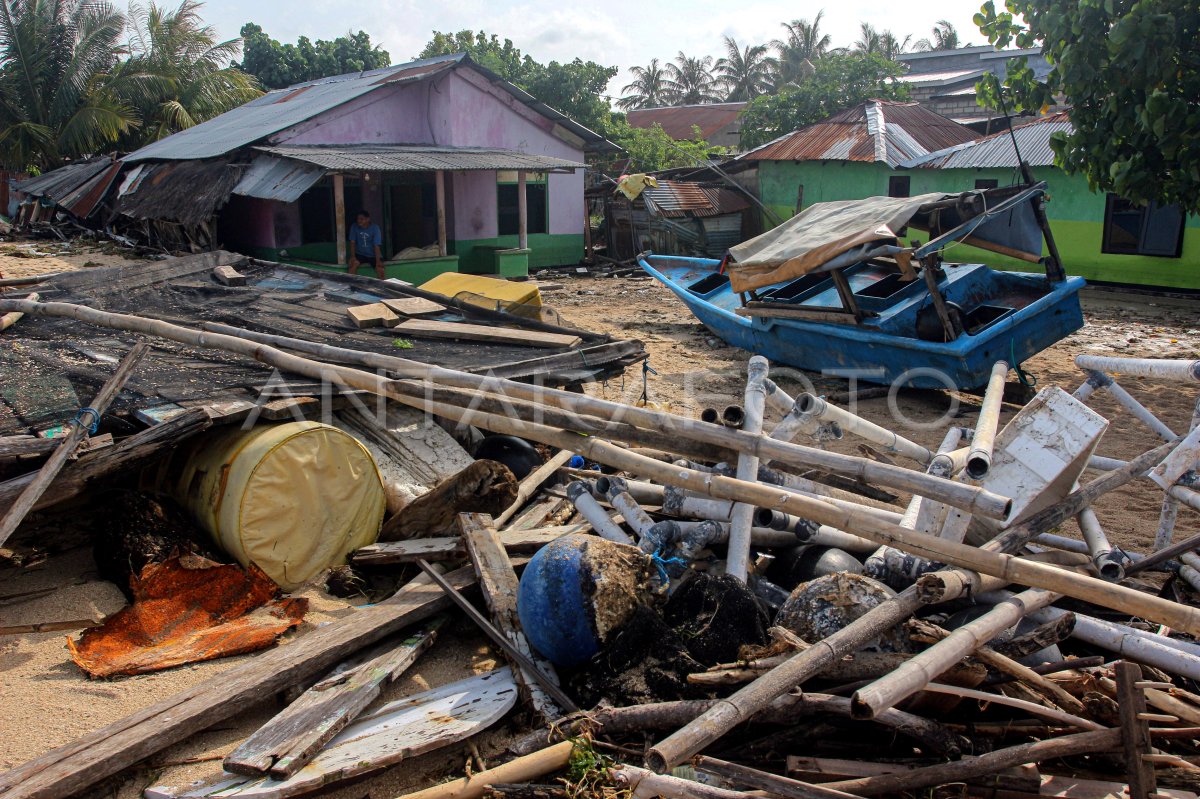 Dampak banjir rob di Kabupaten Kupang