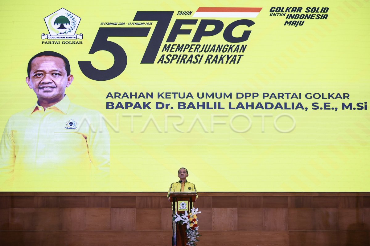 Peringatan HUT Ke-57 Fraksi Partai Golkar