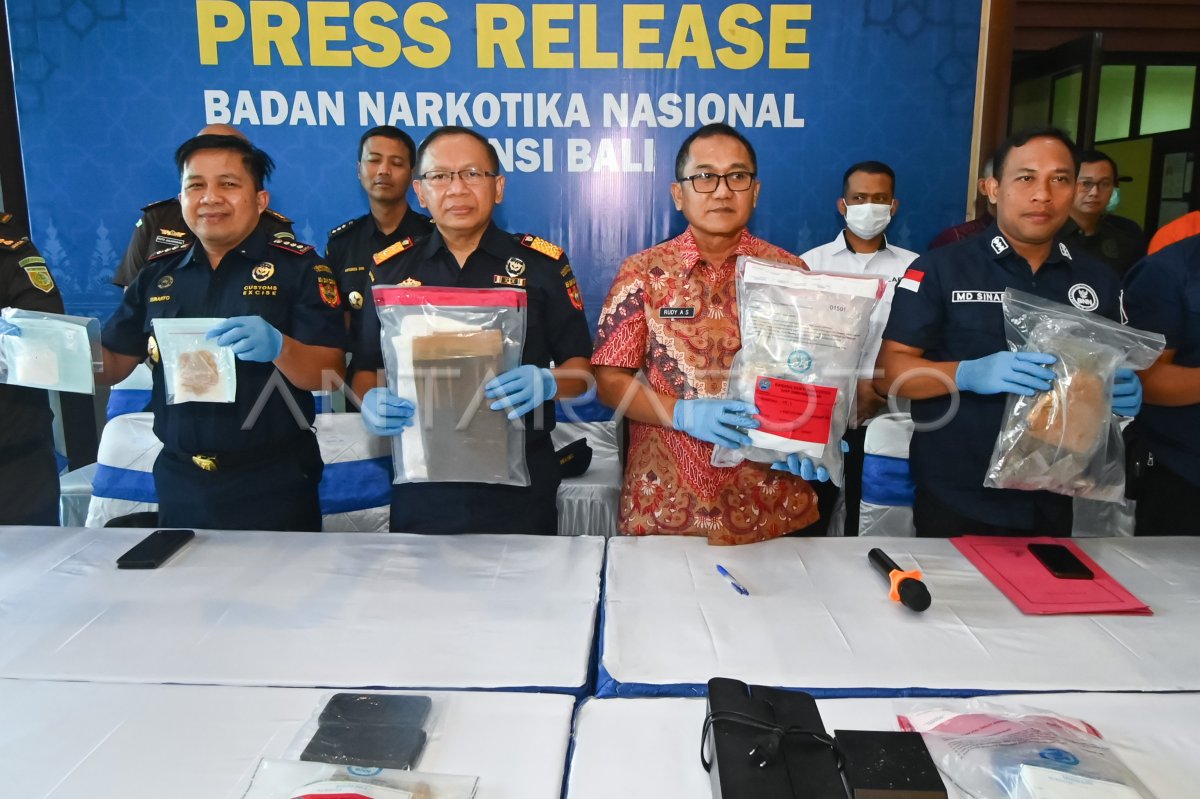 Pengungkapan kasus narkotika BNN Bali