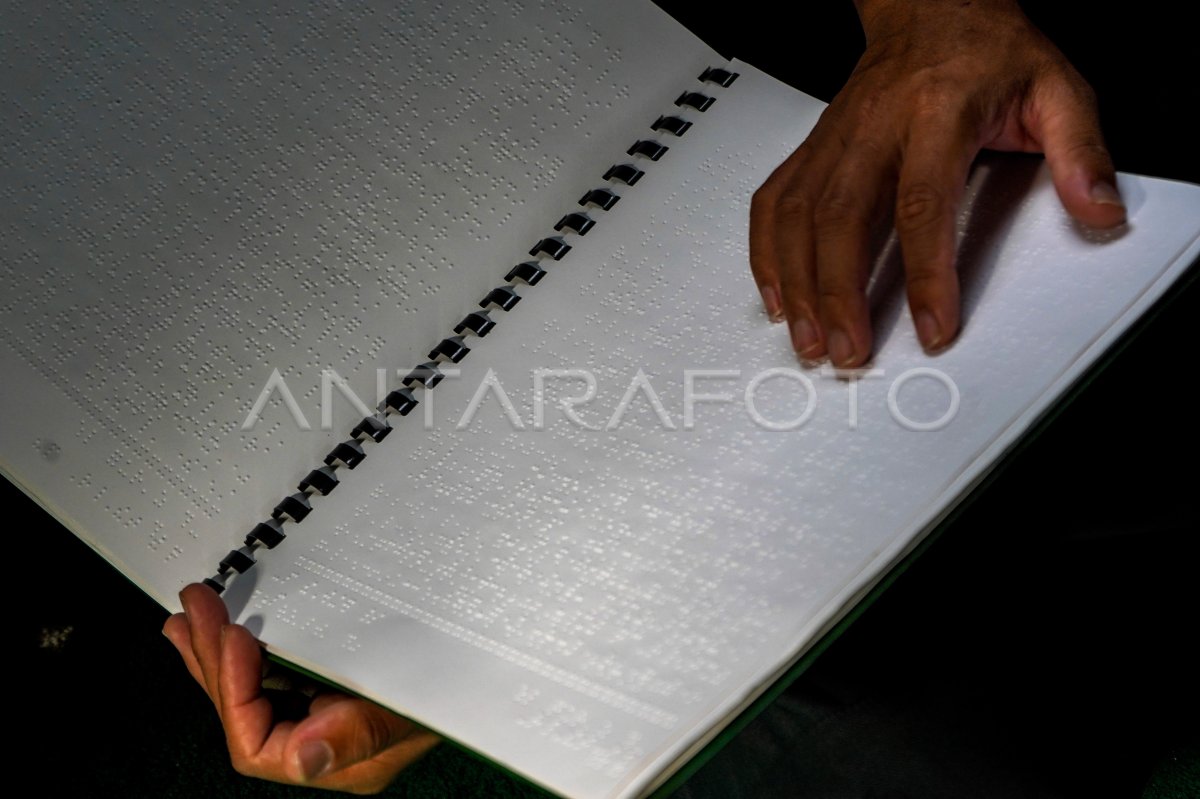 Tadarus Al Quran braille di Makassar