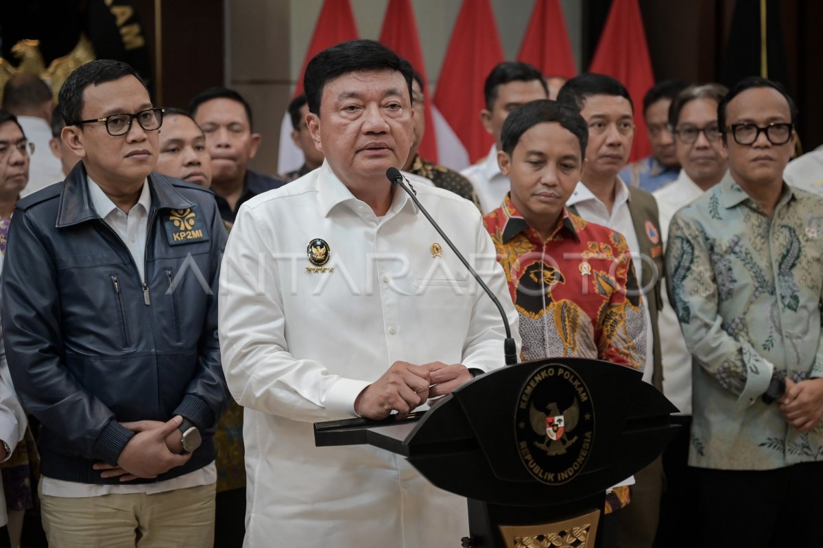 Konpers pembentukan desk koordinasi penanganan karhutla dan perlindungan PMI