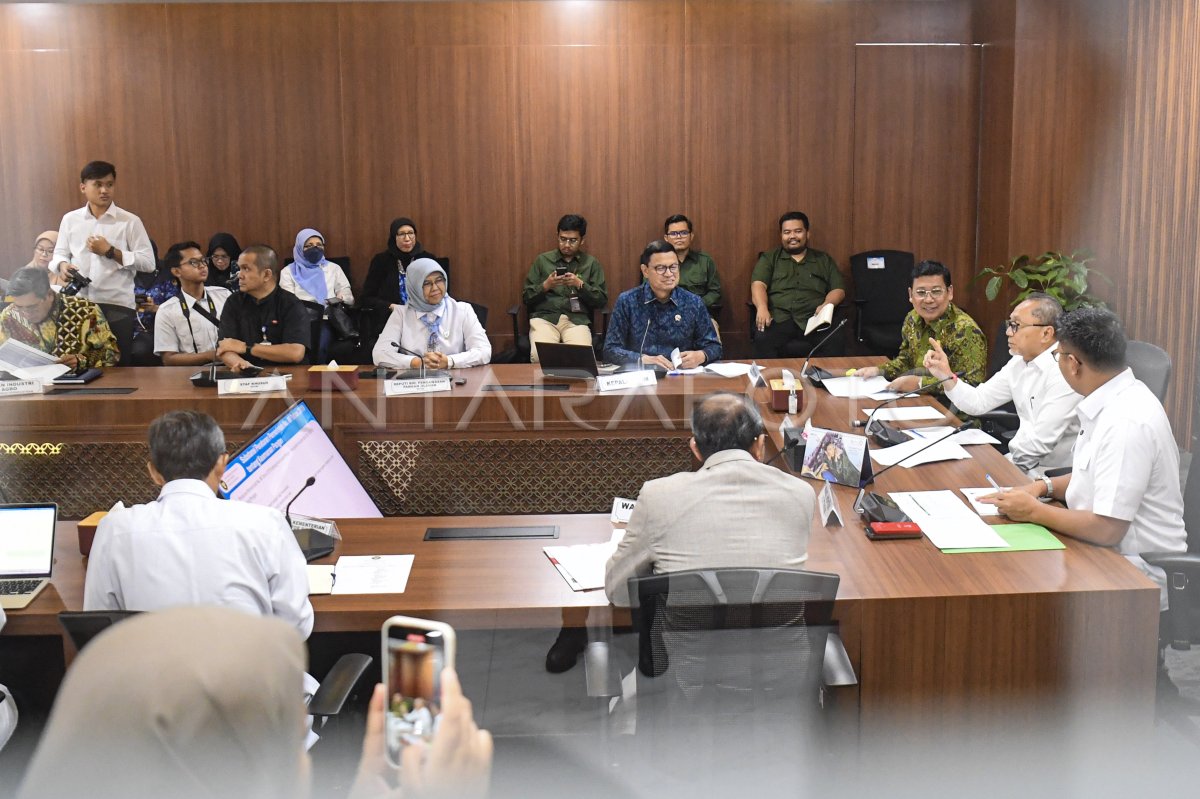 Rakor Kemenko Pangan terkait rancangan tentang keamanan pangan