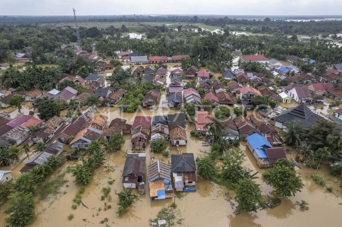 Seven villages insulated floods in Muaro Jambi