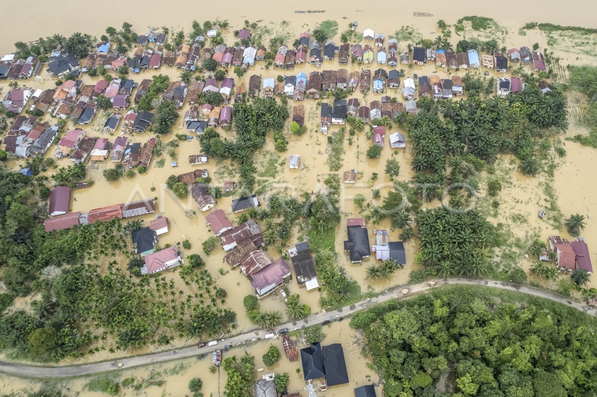 Seven villages insulated floods in Muaro Jambi