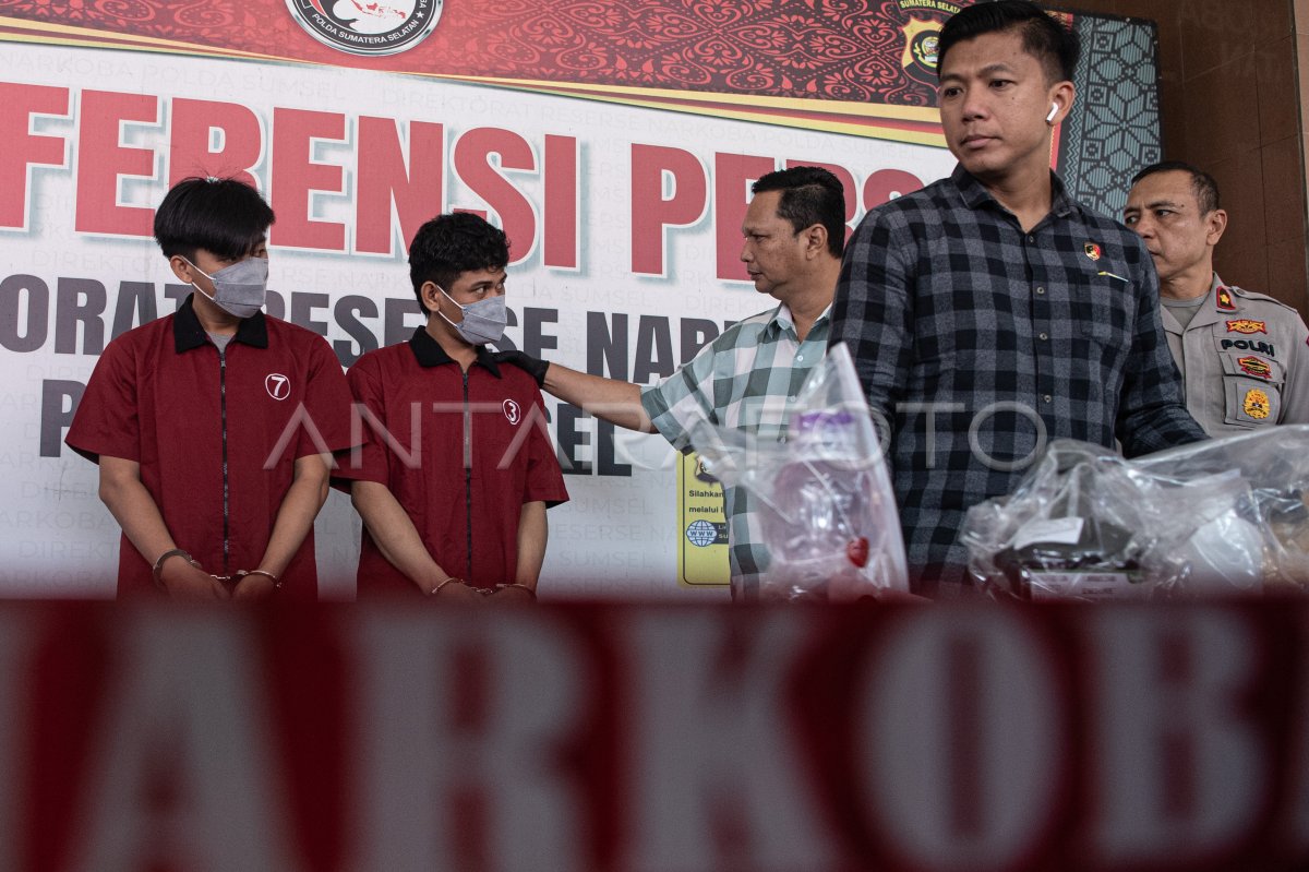 Rilis kasus pembuatan narkotika jenis sintesis cair