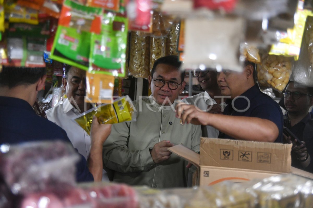 Sidak Menteri Perdagangan di Pasar Kota Bogor