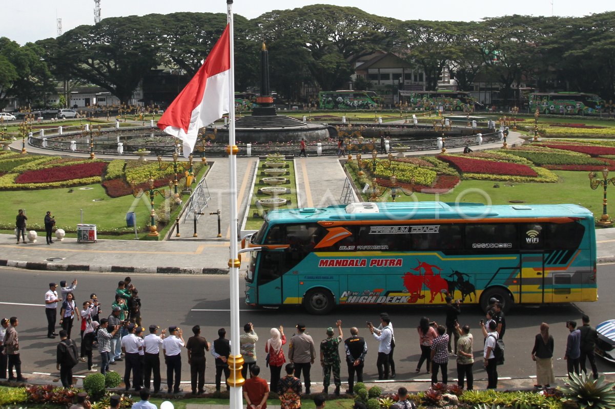 Pemberangkatan mudik gratis di Malang