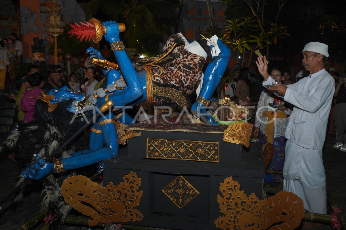 Pawai ogoh-ogoh jelang Nyepi di Makassar