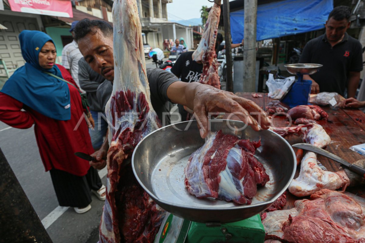 Harga daging naik tembus Rp200 ribu