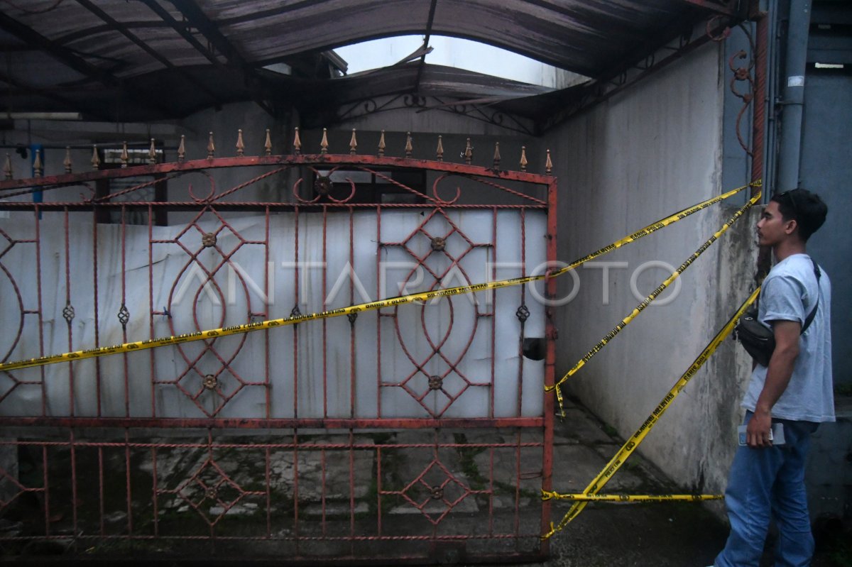 Lokasi pabrik uang palsu di Kota Bogor