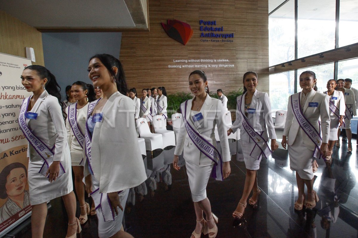 Kunjungan Finalis Putri Indonesia Ke KPK