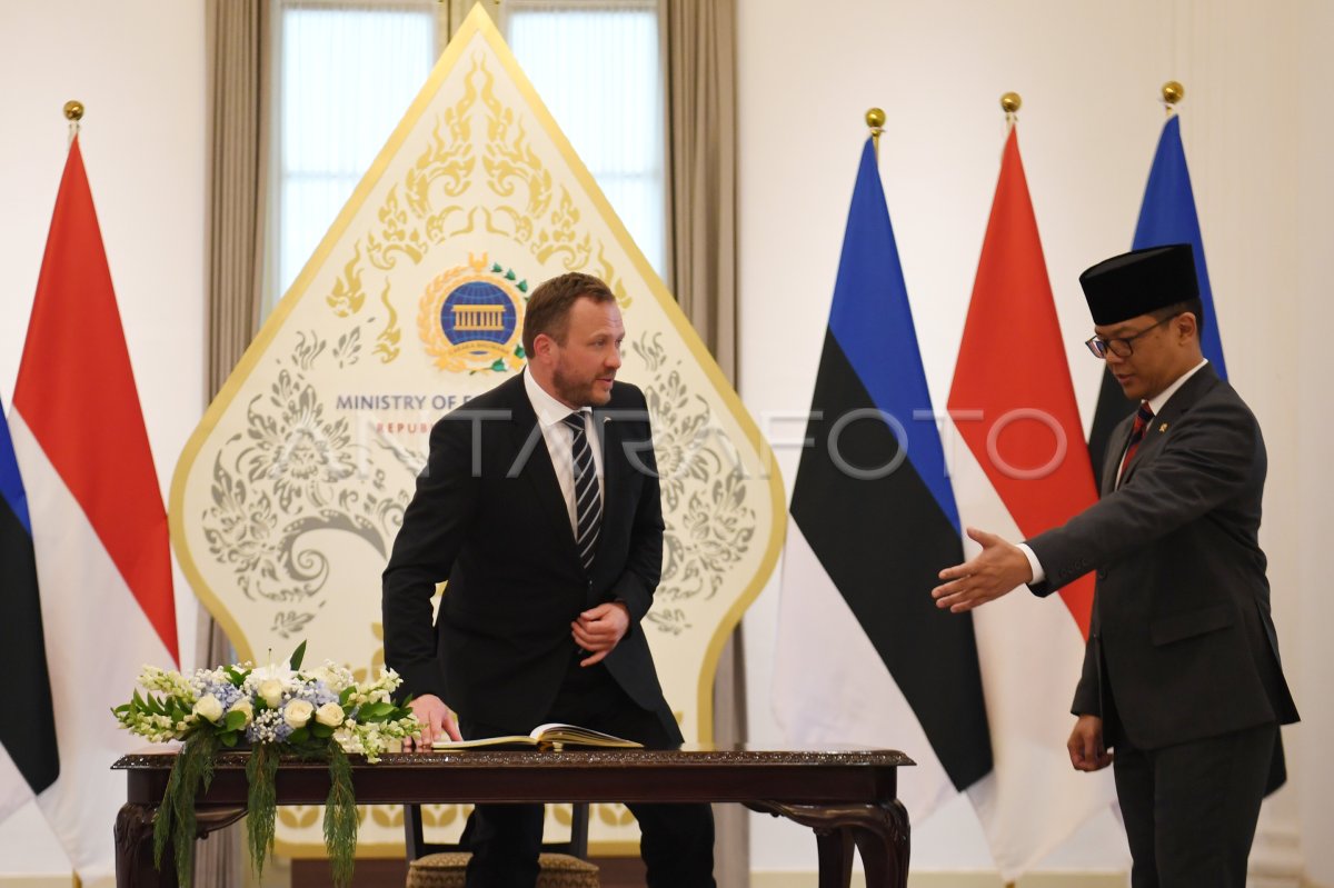 Pertemuan bilateral Indonesia dan Estonia