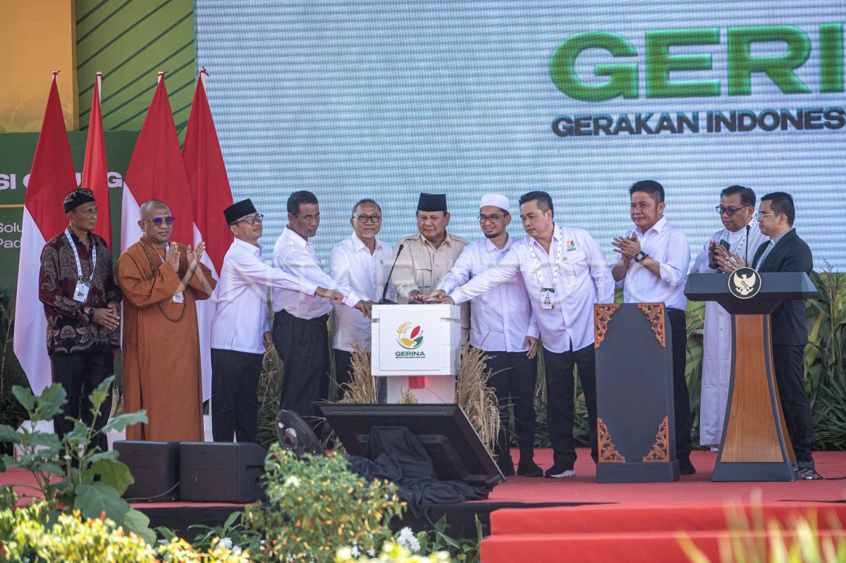 Presiden luncurkan Gerakan Indonesia Menanam