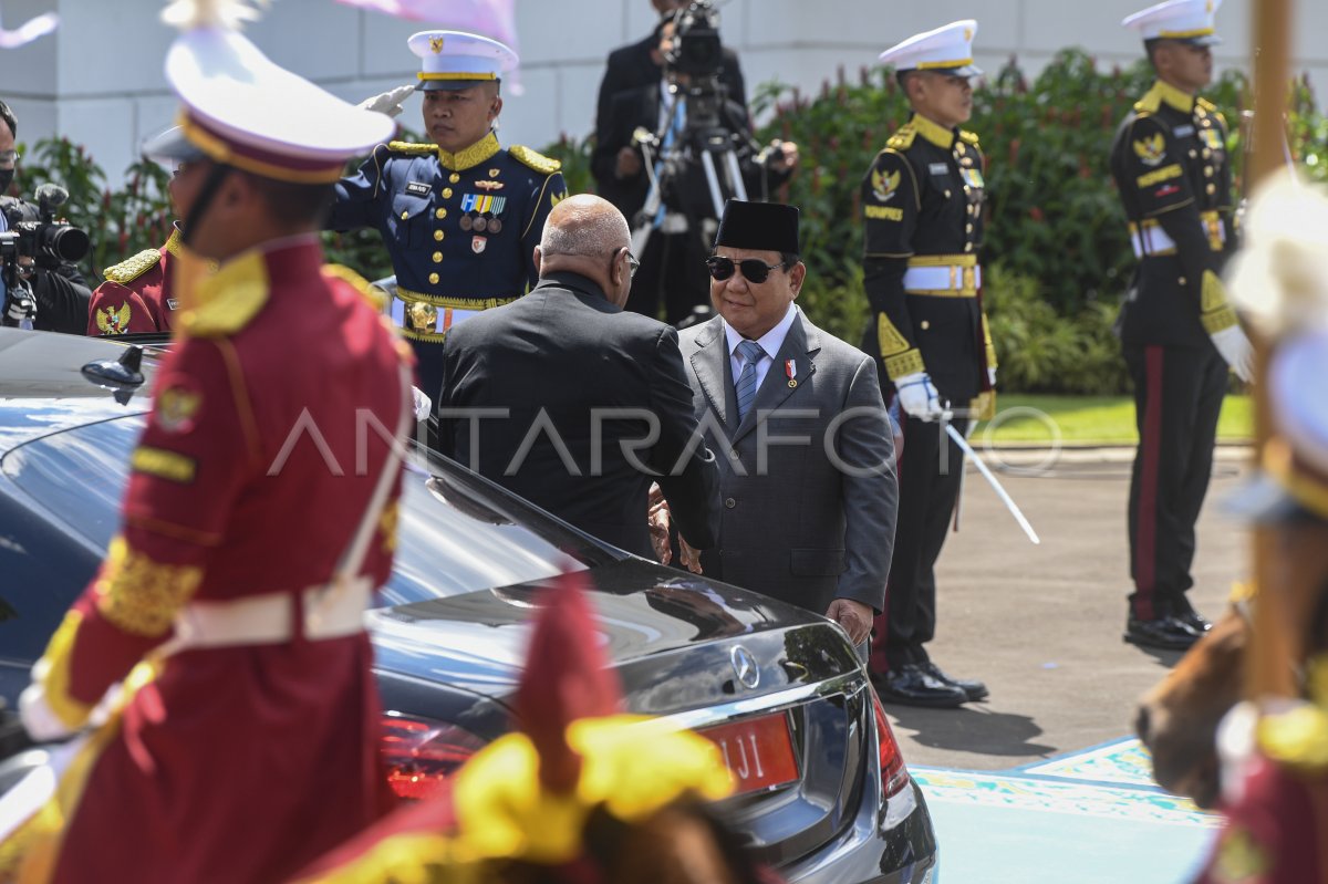 President Prabowo Subianto receives official visit from Fiji&#039;s PM