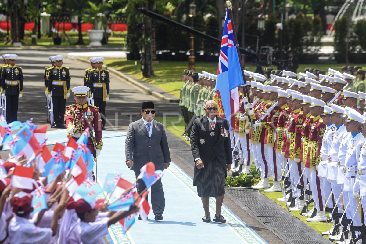 President Prabowo Subianto receives official visit from Fiji&#039;s PM