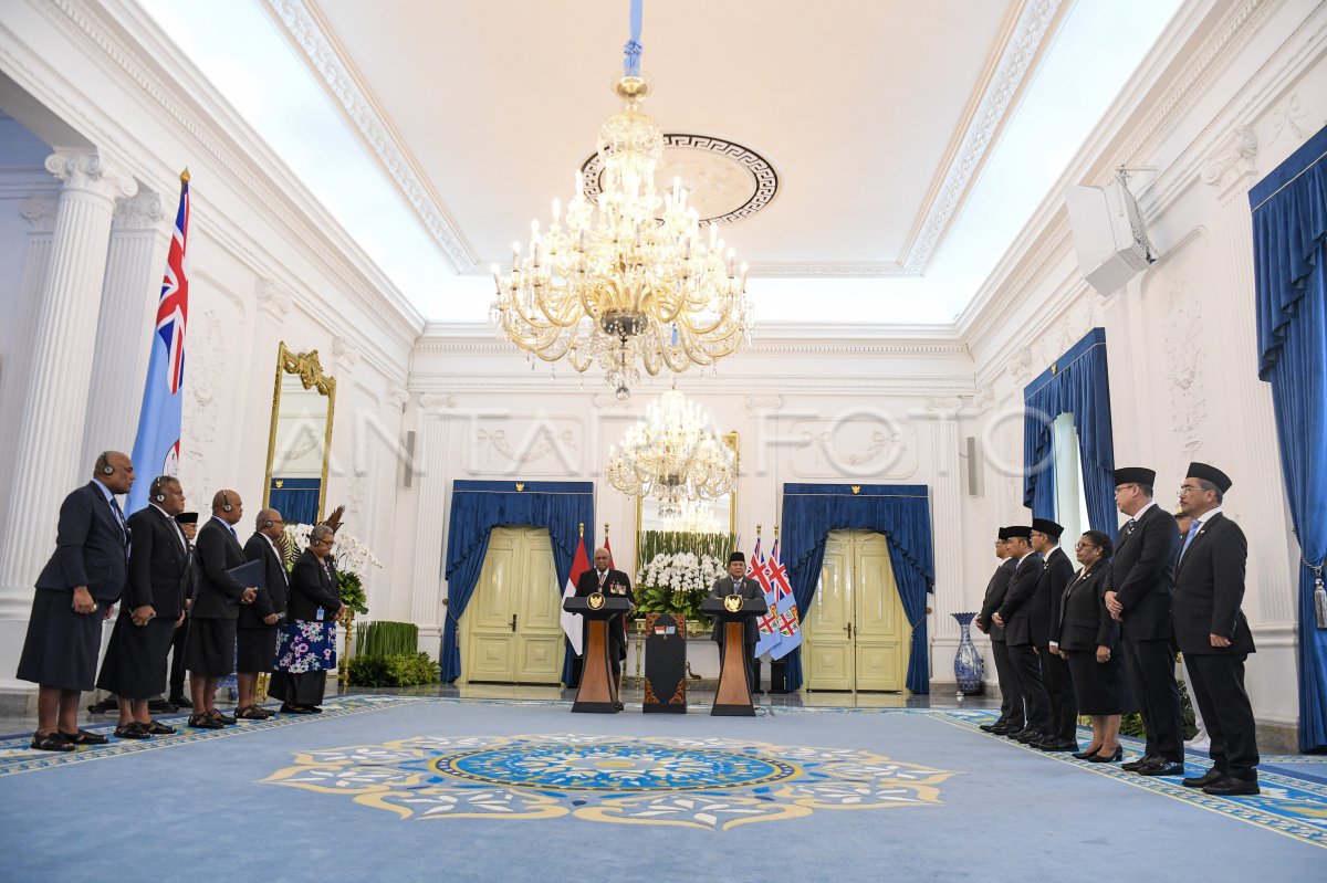 President Prabowo Subianto receives official visit from Fiji's PM