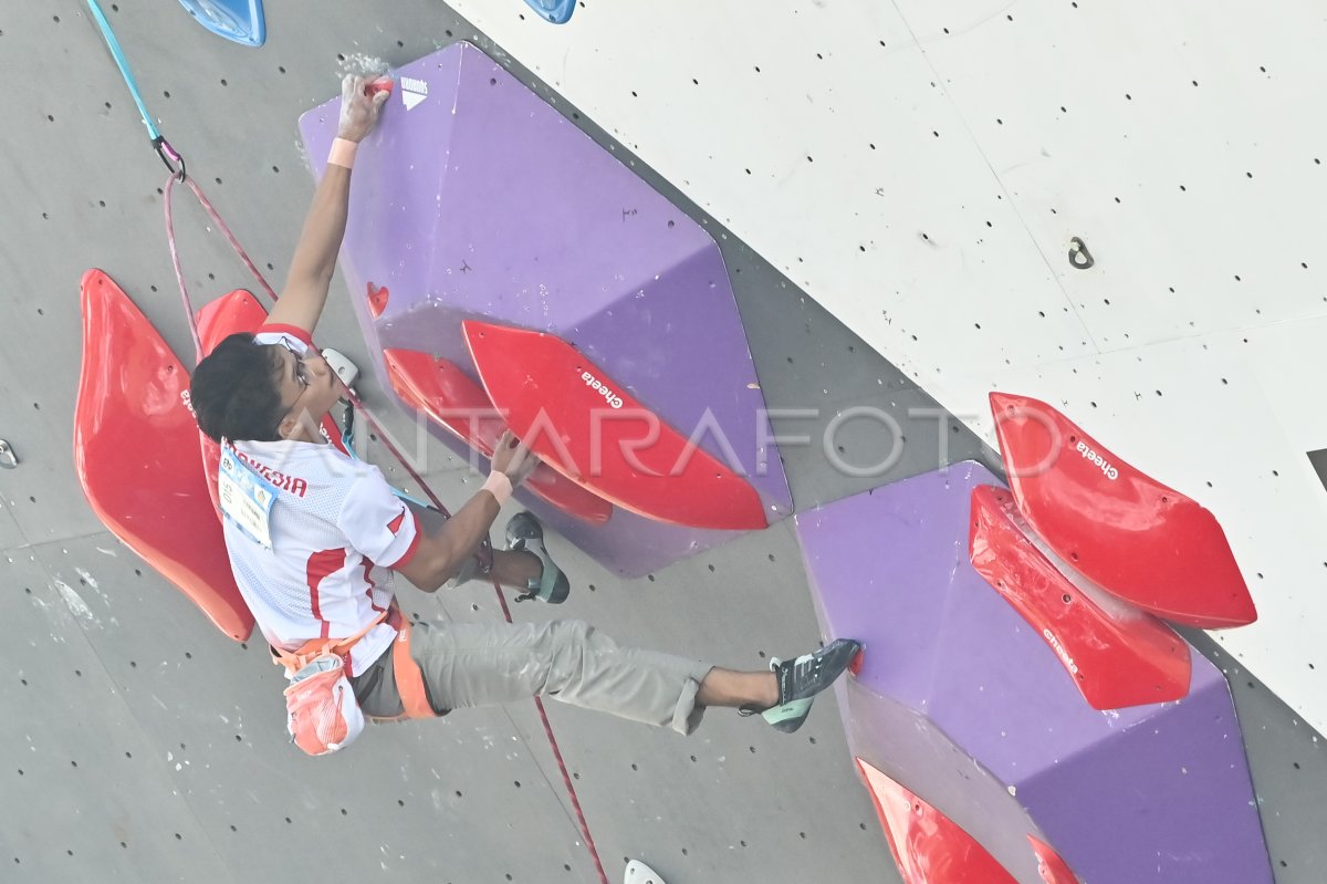 Semifinal leads son IFSC Climbing World Cup in Bali