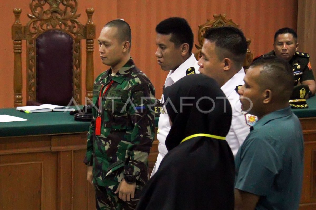 Sidang perdana pembunuhan agen mobil oleh oknum TNI AL