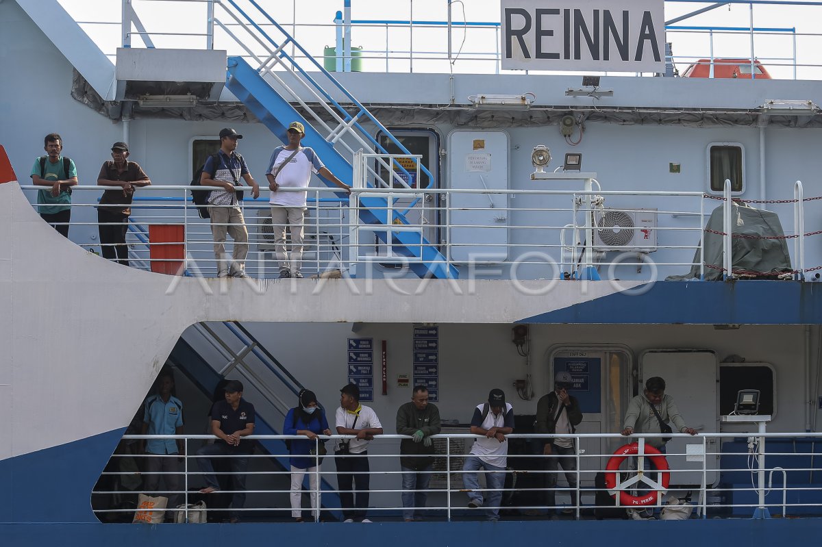 Jumlah penumpang angkutan laut dalam negeri pada Maret 2025 naik