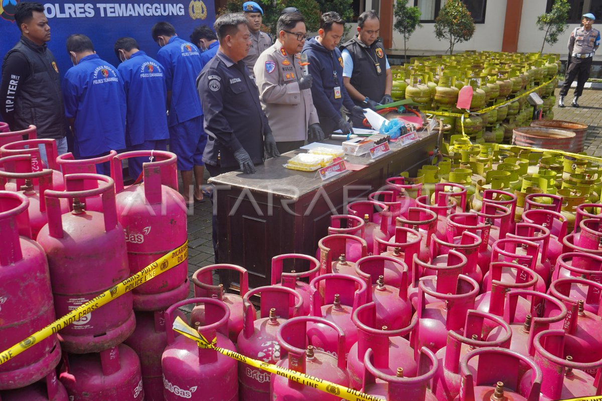 Gelas kasus pengoplosan elpiji bersubsidi