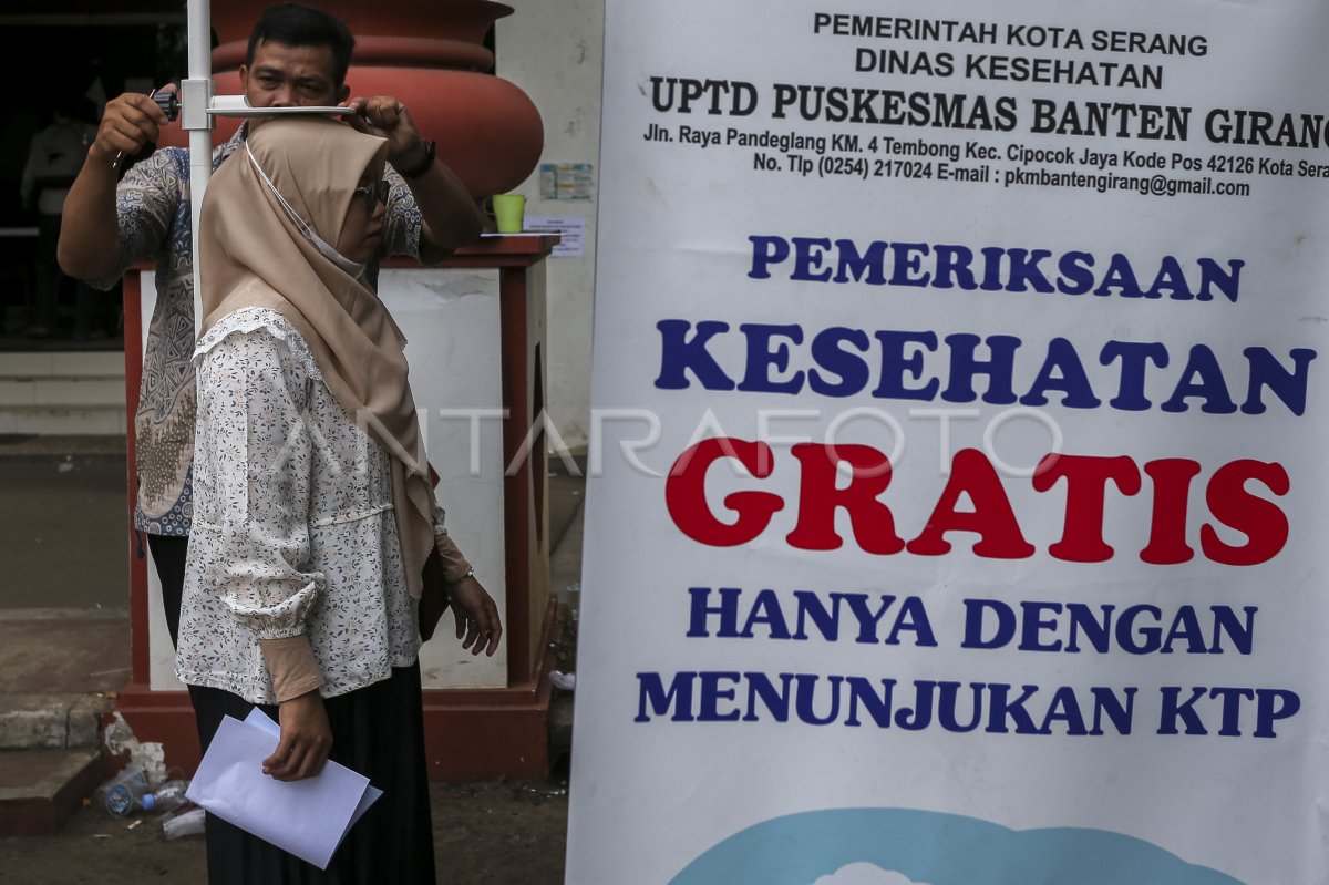 Realisasi peserta program cek kesehatan gratis