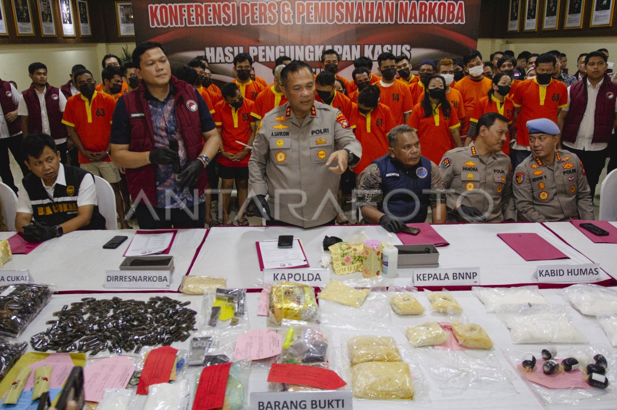 Polda Kepri reveals cases of narcotics
