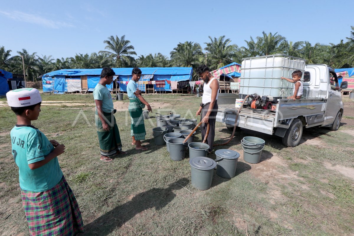 Sisa pengungsi Rohingya di Aceh Timur