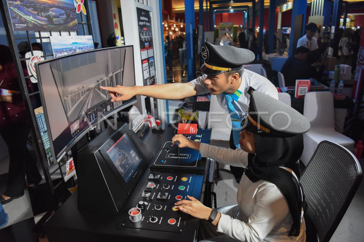 Akademi Masinis LRT Jakarta di Jakarta Fair